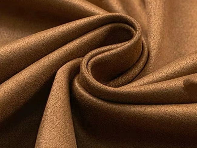 Warp knitted suede micro fiber fabric LJ005