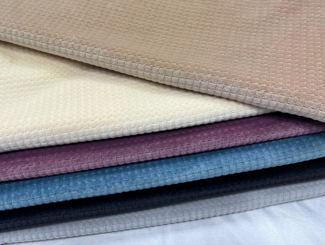 Super Soft Spandex Embossed Velvet  LJ012